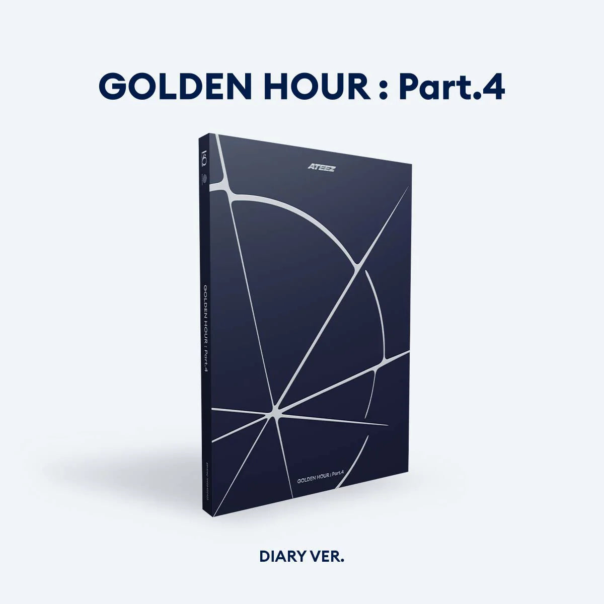 ATEEZ - GOLDEN HOUR : PART.4 13.º MINI ÁLBUM [VER. ESTÁNDAR]