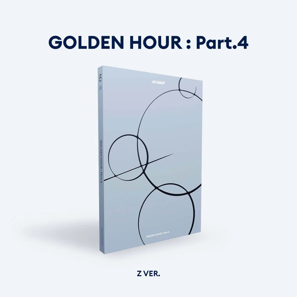 ATEEZ - GOLDEN HOUR : PART.4 13.º MINI ÁLBUM [VER. ESTÁNDAR]