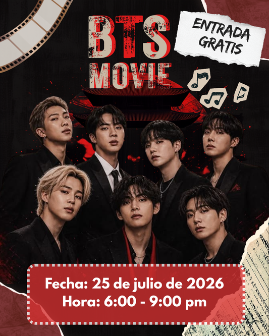 BTS - ARIRANG MOVIE NIGHT [25 DE JULIO DE 2026]