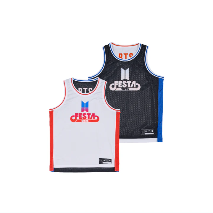 BTS - UNIFORME OFICIAL DE BALONCESTO REVERSIBLE FESTA MD 2025