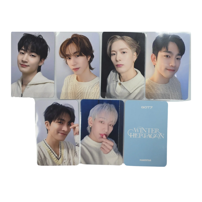 GOT7 - WINTER HEPTAGON MINI ALBUM MAKESTAR POB