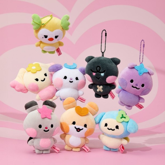 ATEEZ - MIGHTEEZ LINEFRIENDS POP UP MD MINI PLUSH KEYRING