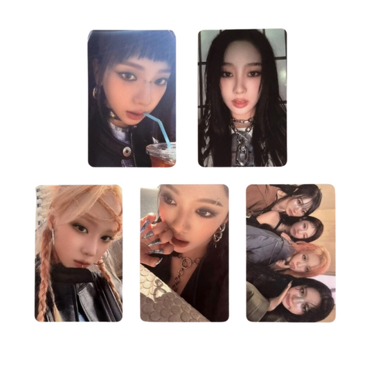 AESPA - WHIPLASH CDPLAYER PHOTOCARDS