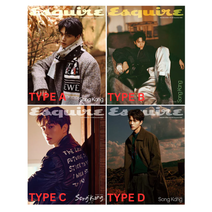 (PRE-ORDER) ESQUIRE KOREA - 2025.12 SONG KANG
