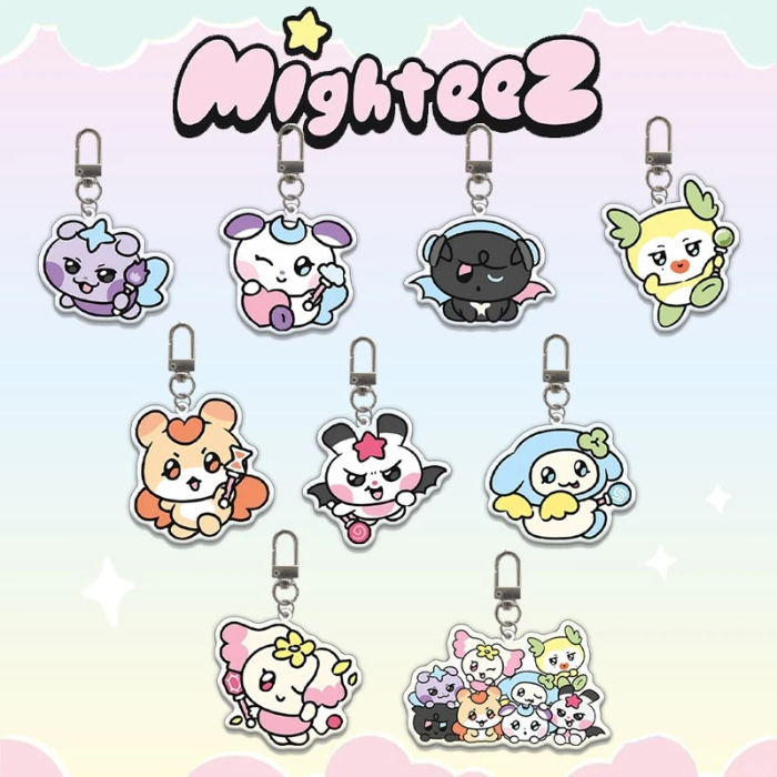 ATEEZ (MIGHTEEZ) - SHAKER ACRYLIC KEYCHAIN
