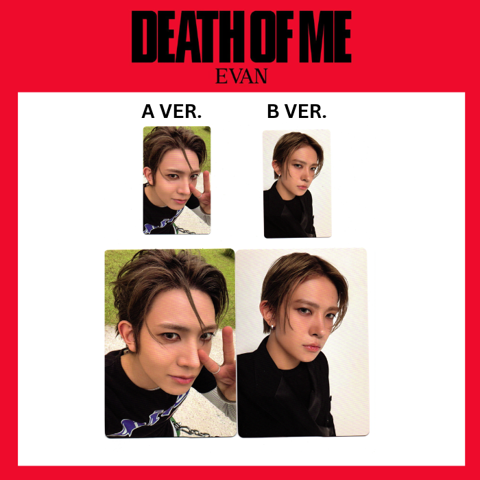 EVAN - DEATH OF ME [WEVERSE SHOP]