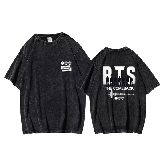 BTS - ARIRANG WORLD TOUR T-SHIRT FANMADE [THE COMEBACK]