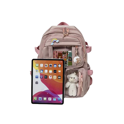 MULTI-POCKET SCHOOL BACKPACK