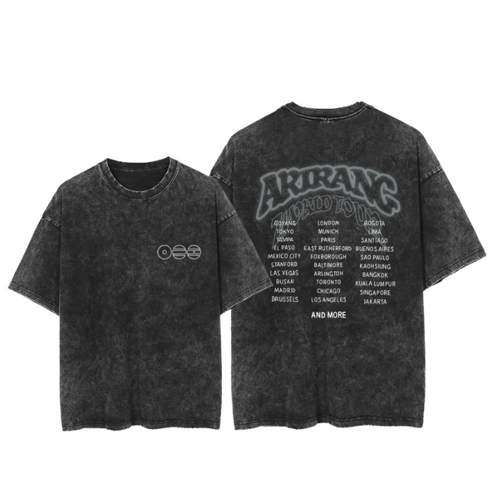 BTS - ARIRANG WORLD TOUR T-SHIRT FANMADEE [GRAFFITI TOUR]