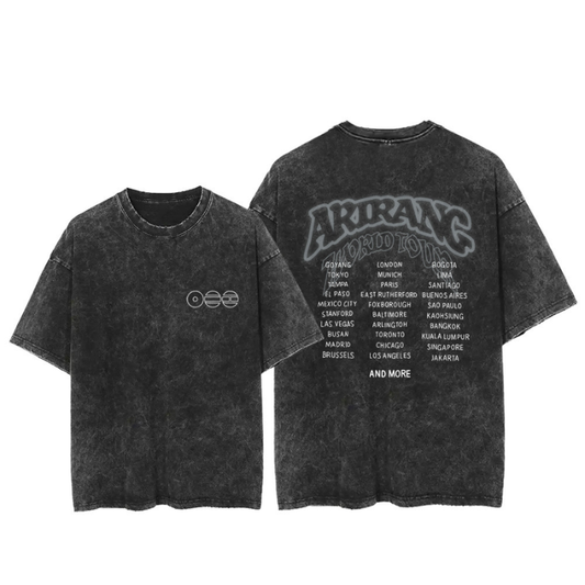 BTS - ARIRANG WORLD TOUR T-SHIRT FANMADEE [GRAFFITI TOUR]
