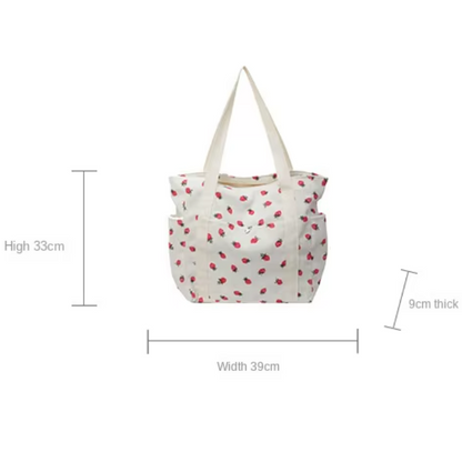 HANDBAG STRAWBERRY DESIGN