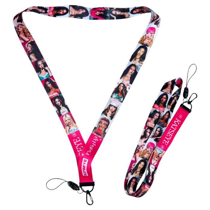 KATSEYE LANYARD PINKY UP