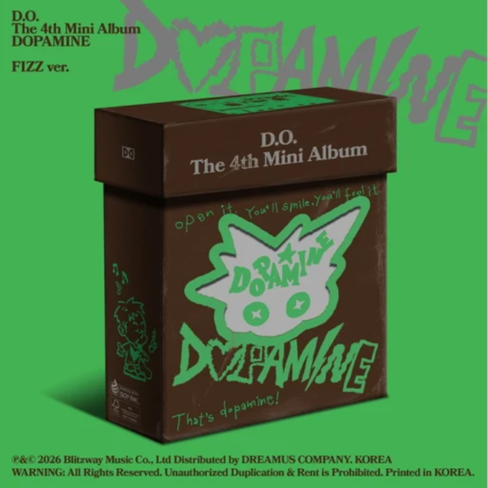 D.O (NCT) - DOPAMINE 4TH MINI ALBUM [FIZZ VER.]