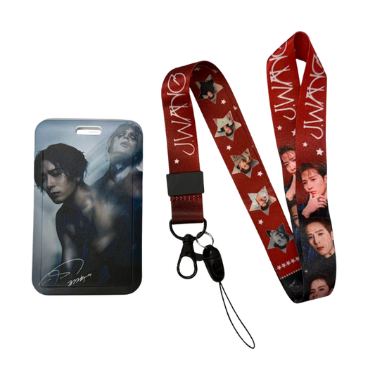 JACKSON WANG (GOT7) PHOTOCARD HOLDER VER.2 WITH LANYARD