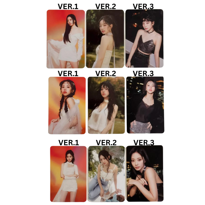 TWICE - WITH YOUTH (OFFICIAL PHOTOCARD) PLATAFORM