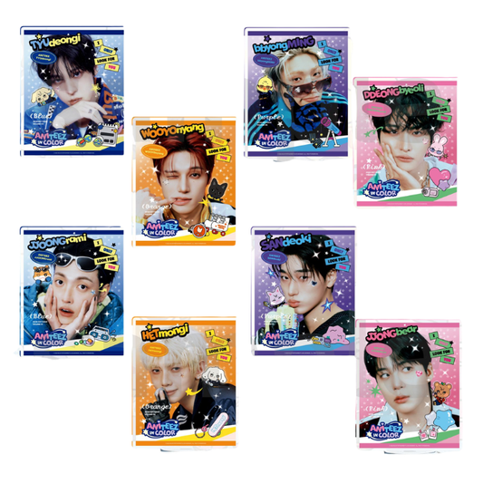 ATEEZ - ANITEEZ IN COLOR ACRYLIC STAND FANMADE