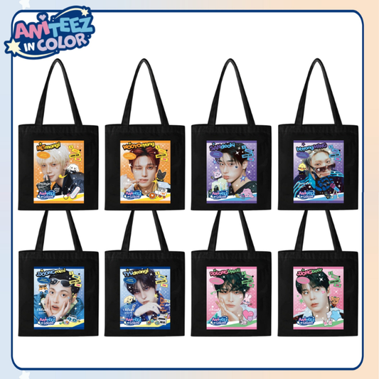 ATEEZ - ANITEEZ IN COLOR TOTE BAG FANMADE