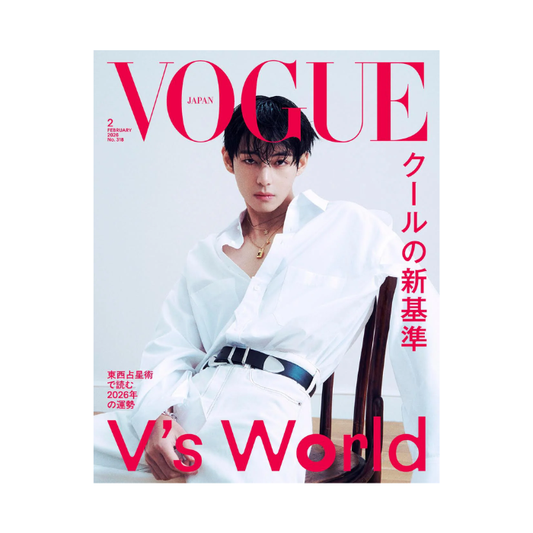 VOGUE JAPAN MAGAZINE FEBRUARY 2026 ISSUE STANDARD - BTS [V]