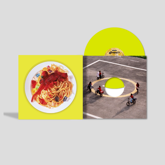 (PRE-ORDER) LE SSERAFIM - SPAGHETTI 1ST SINGLE ALBUM [VINYL VER.]