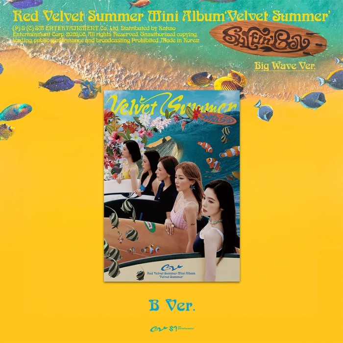 RED VELVET - VELVET SUMMER MINI ALBUM [BIG WAVE VER.]