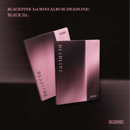(PRE-ORDER) BLACKPINK - DEADLINE 3RD MINI ALBUM POB