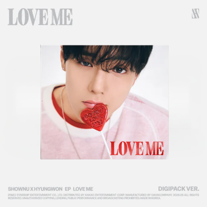 SHOWNY X HYUNGOWN (MONSTA X) - LOVE ME EP ALBUM [DIGIPACK VER.]