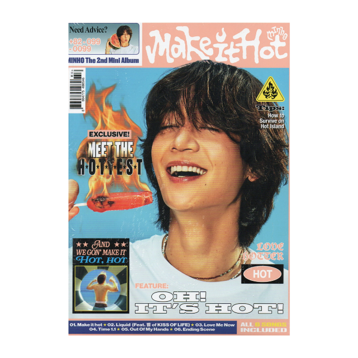 MINHO (SHINEE) - MAKE IT HOT 2ND MINI ALBUM [HOT ISLAND VER.]