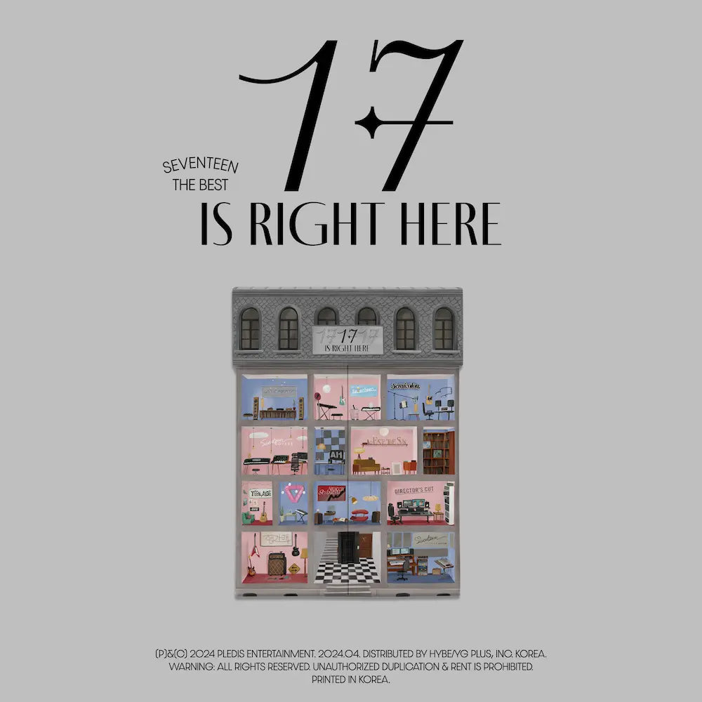 SEVENTEEN - 17 IS RIGHT HERE SEVENTEEN THE BEST ALBUM