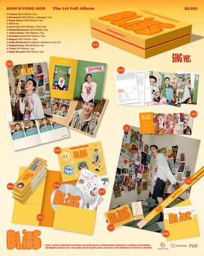 DOH KYUNG SOO (DO) - BLISS PRIMER ÁLBUM COMPLETO