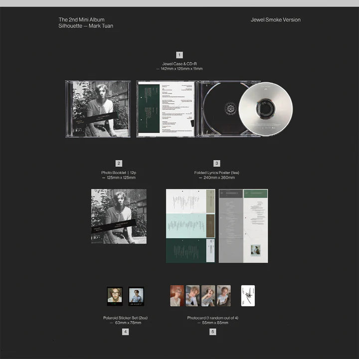 MARK TUAN (GOT7) - SILHOUETTE 2DO MINI ÁLBUM [VERSIÓN JOYA]
