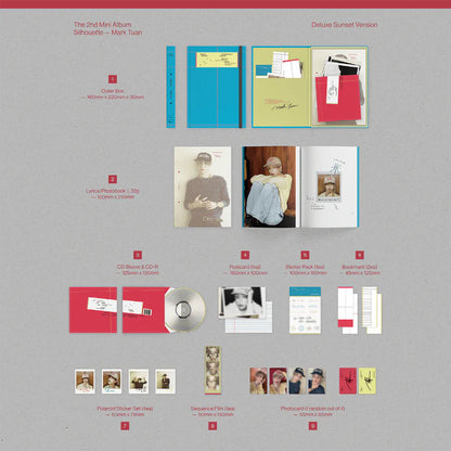 MARK TUAN (GOT7) - SILHOUETTE 2ND MINI ALBUM