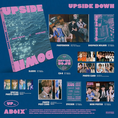AB6IX - UPSIDE DOWN 10TH EP ALBUM [PHOTOBOOK VER.]
