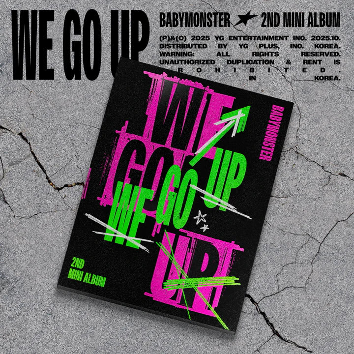 BABYMONSTER - WE GO UP 2ND MINI ALBUM [PHOTOBOOK UP VER.]