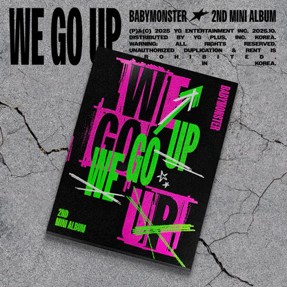 BABYMONSTER - WE GO UP 2ND MINI ALBUM [PHOTOBOOK UP VER.]