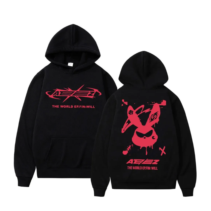 ATEEZ THE WORLD EP FIN UNISEX HOODIES