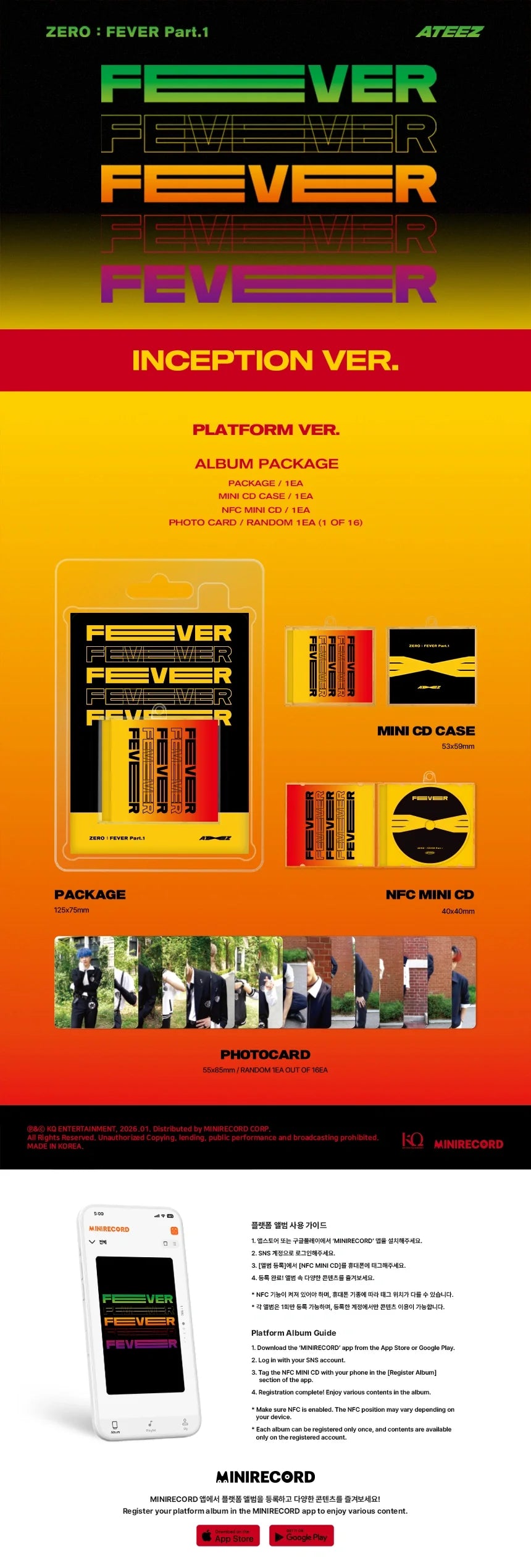 ATEEZ - ZERO: FEVER PART.1 [PLATAFORM VER.]
