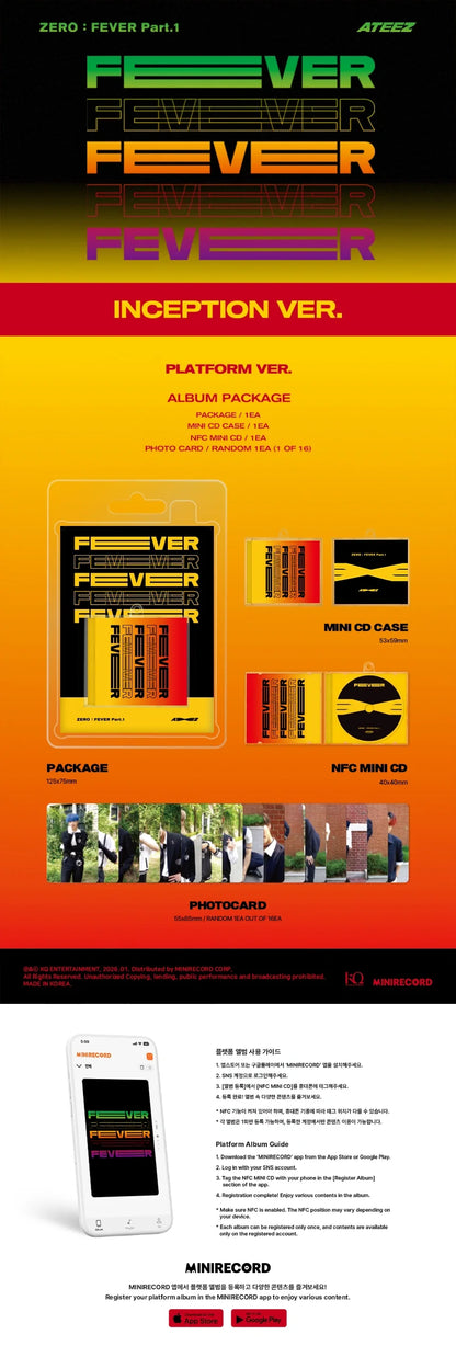 ATEEZ - ZERO: FEVER PART.1 [PLATAFORM VER.]