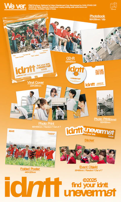 IDNTT - UNEVERMENT MINI 2 ALBUM