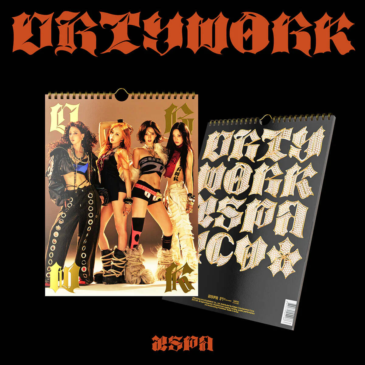 AESPA - DIRTY WORK SINGLE ALBUM [DIRTY WORKER VER.]