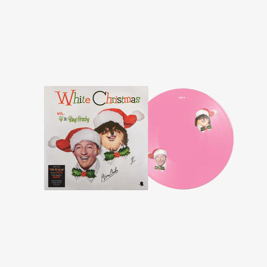 V (BTS) X BING CROSBY - WHITE CHRISTMAS [HOT PINK] SINGLE LP