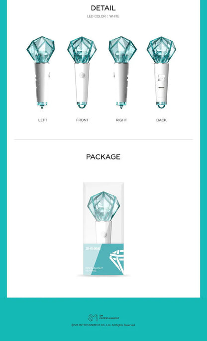 SHINEE - MINI FANLIGHT KEYRING