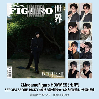 MADAMEFIGARO HOMMES - 2024.07 RICKY (ZEROBASEONE)