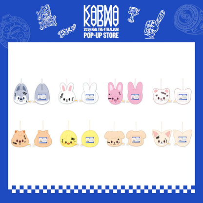 STRAY KIDS - KARMA POP-UP STORE MD SKZOO NAME TAG [KARMA VER.]