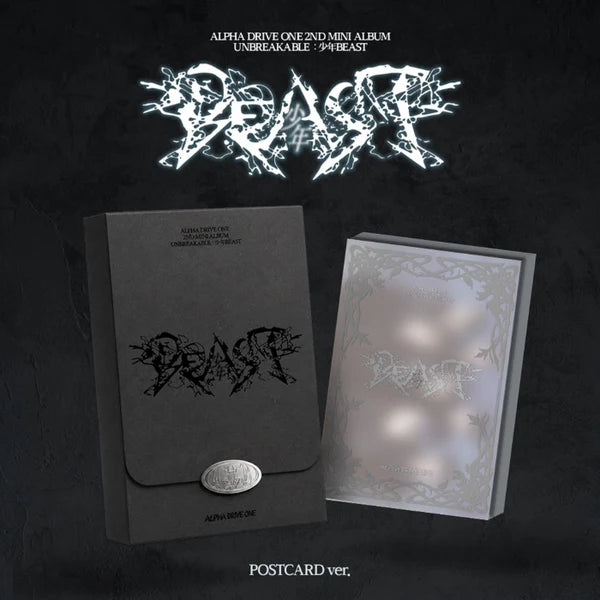 ALPHA DRIVE ONE - UNBREAKABLE: 少年BEAST 2ND MINI ALBUM [POSTCARD VER.]