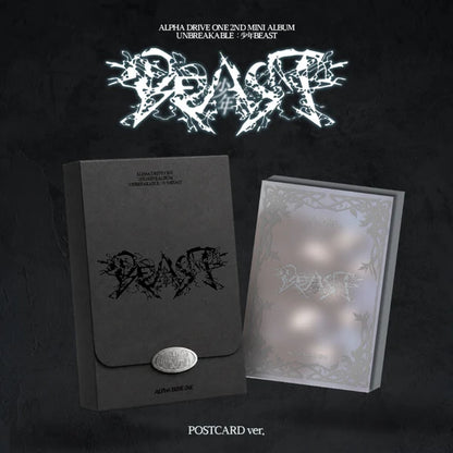 ALPHA DRIVE ONE - UNBREAKABLE: 少年BEAST 2ND MINI ALBUM [POSTCARD VER.]