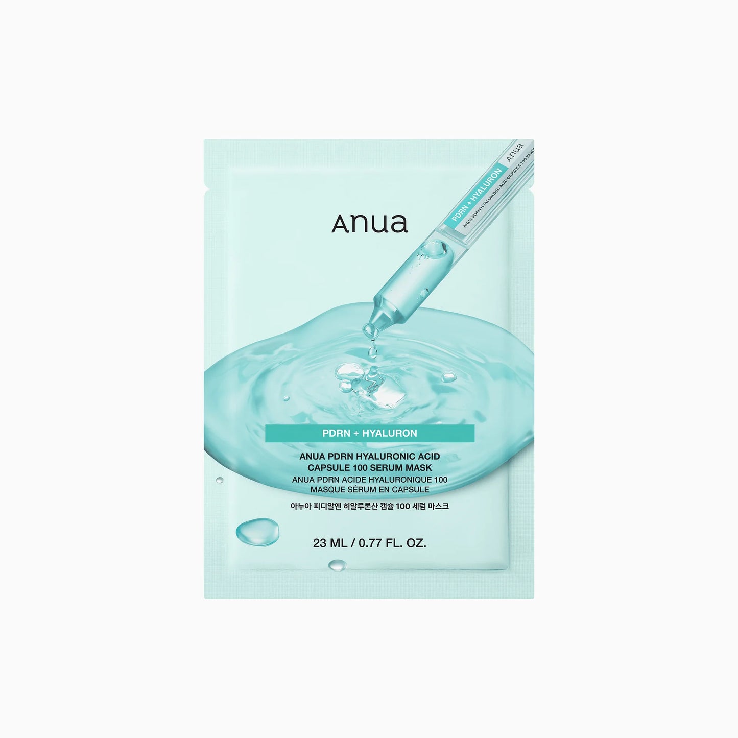 ANUA - PDRN HYALURONIC ACID CAPSULE 100 SERUM MASK (23ML*1EA)