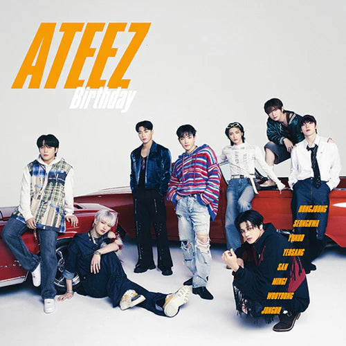 ATEEZ - BIRTHDAY 4TH JP SINGLE ALBUM [FLASH PRICE EDITION]