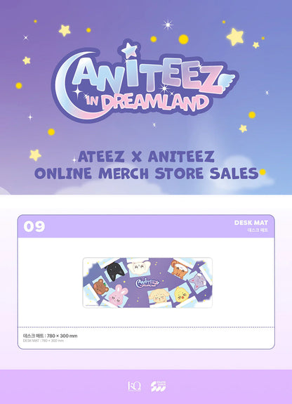 (PRE-ORDER) ATEEZ - ANITEEZ IN DREAMLAND OFFICIAL MD EXTENDED MOUSE PAD