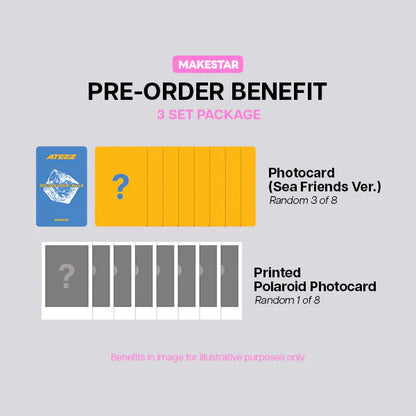 (PRE-ORDER) ATEEZ - GOLDEN HOUR: PART.5 14TH MINI ALBUM
