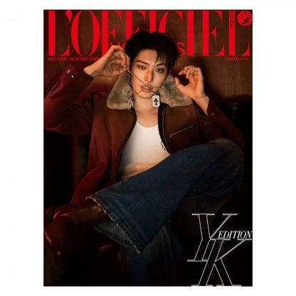 ATEEZ MINGI COVER - L'OFFICIEL KOREA [2026 FALL/WINTER SPECIAL ISSUE]